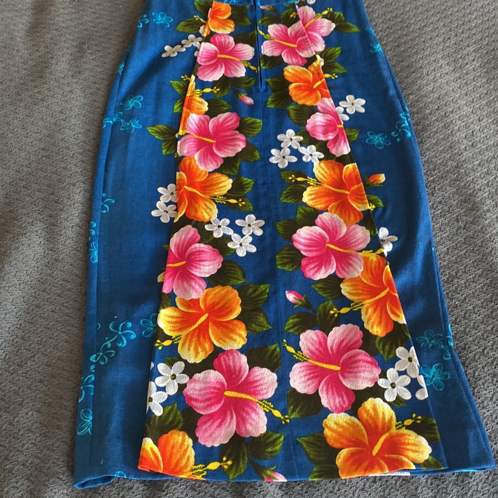 Vintage hawaiian wiggle UI-Maikai dress - Picture 8 of 11